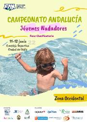 Cartel Cto And Jovenes Nadadores Clasificatoria Occidental web