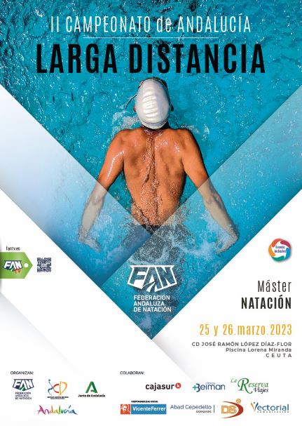 Cartel II Campeonato Andalucia Larga Distancia Master Ceuta 2023 baja PAGINA