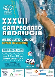 Cartel Campeonato XXXII Andalucia Absoluto Junior Open Invierno 2023