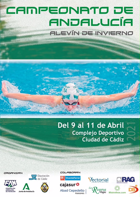 Cartel Campeonato Andalucia Alevin Invierno 2021